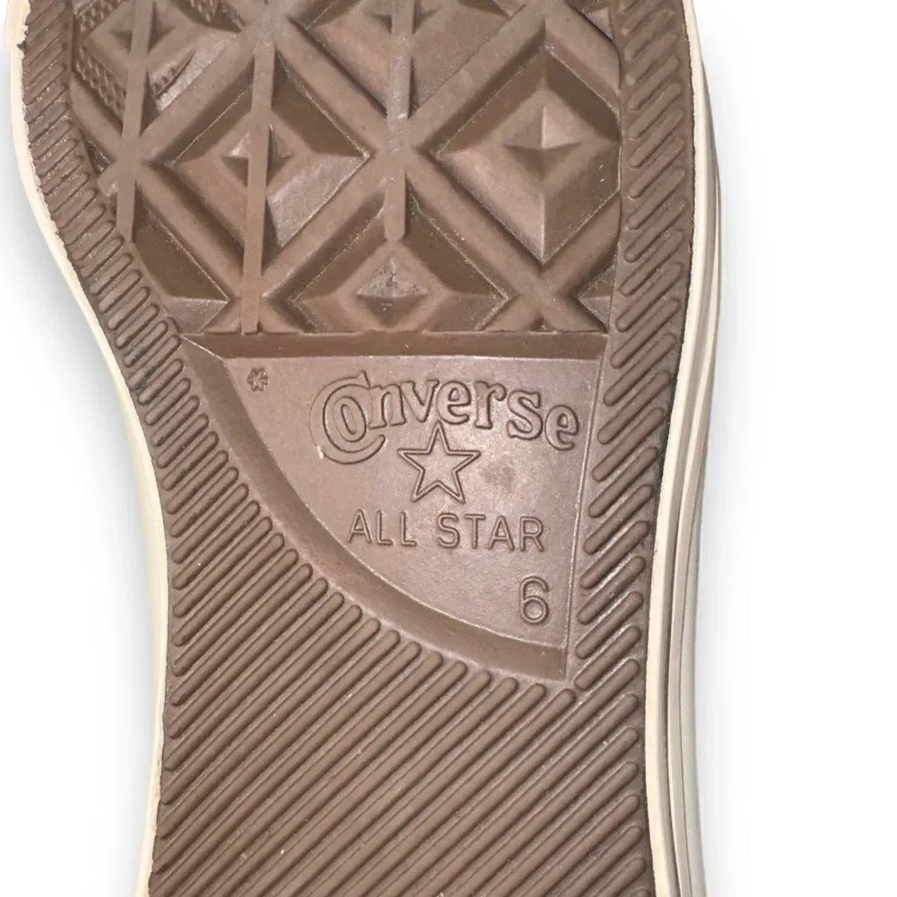 Converse Chuck Taylor All Star Suede Gold Polka Dot‎ Men's 6 Women's 8